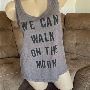 🌙 Old Navy We Can Walk on the Moon Tank | Size Medium